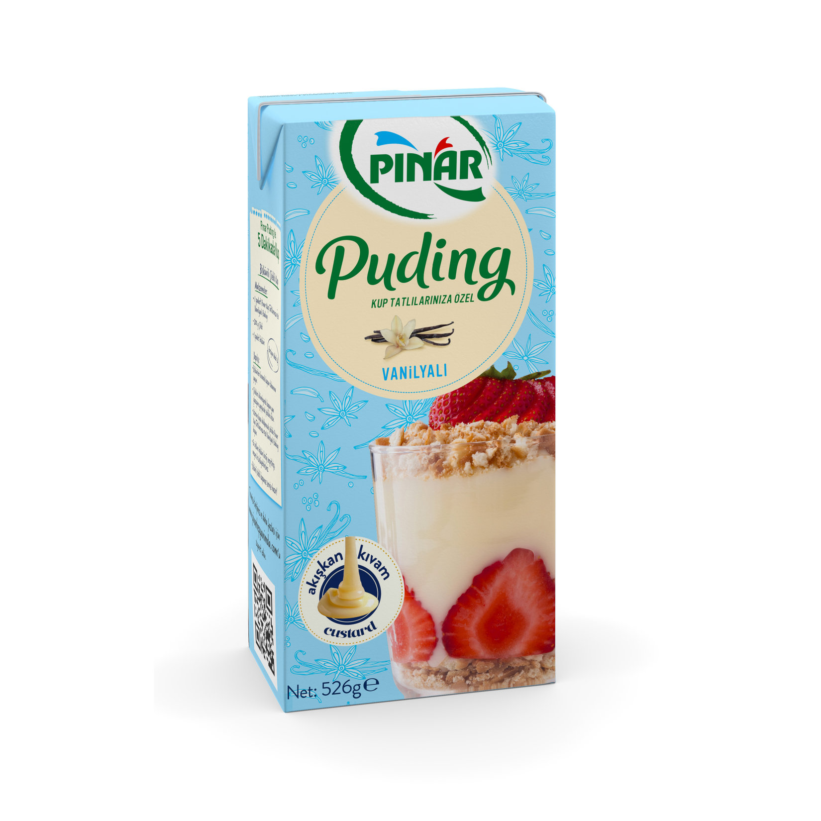 Pınar Vanilyalı Puding 526 G
