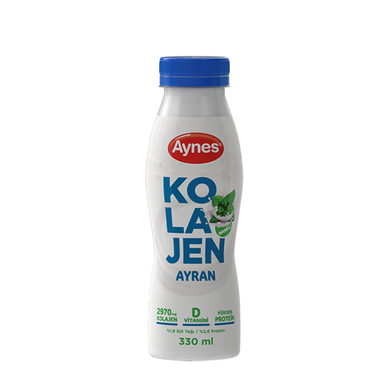 Aynes Naneli Kolajenli  Ayran 330 Ml