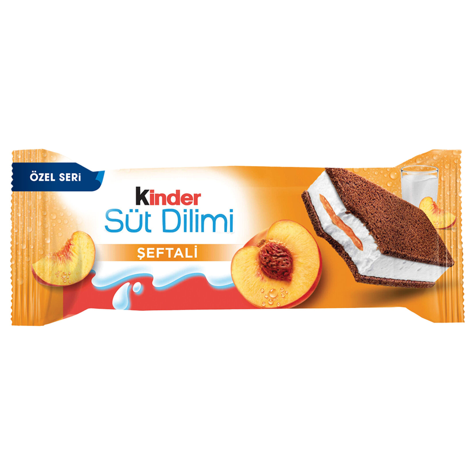 Kinder Süt Dilimi Şeftali 28 G
