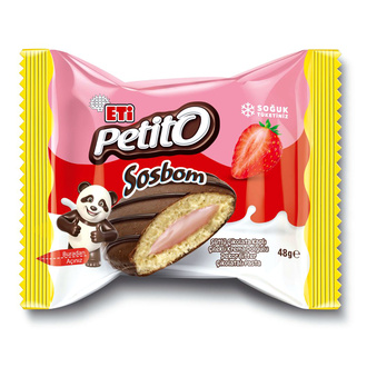Eti Petito Sosbom Çilekli 48 g