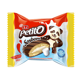 Eti Petito Sosbom Sütlü Krema Dolgulu Pasta 50 G