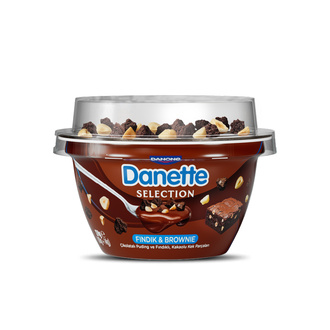 Danette Topper Selection Fındık Brownie 124 G