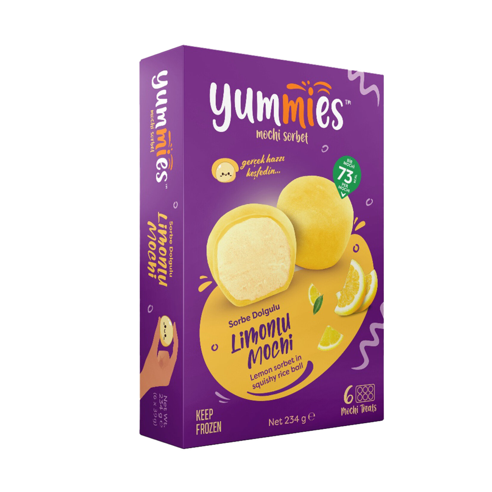 Yummies Limonlu Mochi 234 G