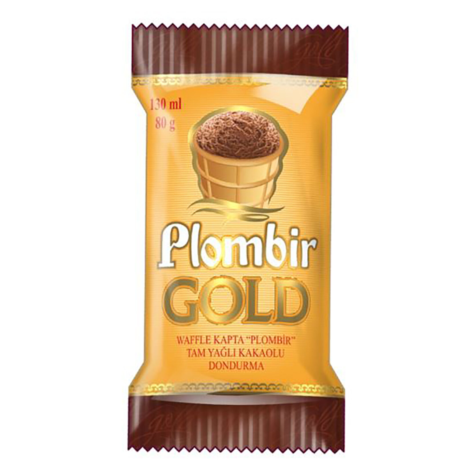 Plombir Gold Kakaolu Waffle Kapta 80G
