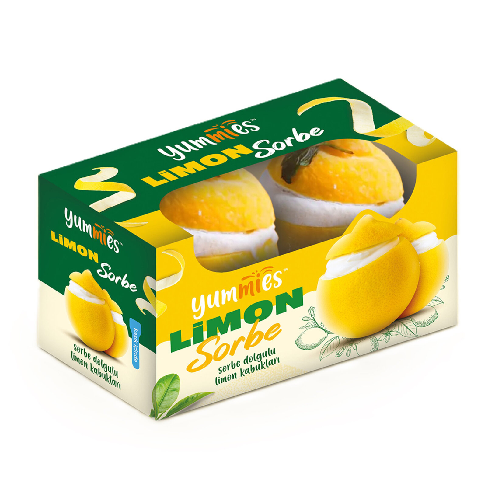 Yummies Limon Sorbe 2 x 115 Ml