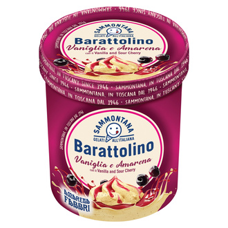 Barrattolino Vaniglia Amarena Vanilya Vişne 800 ml