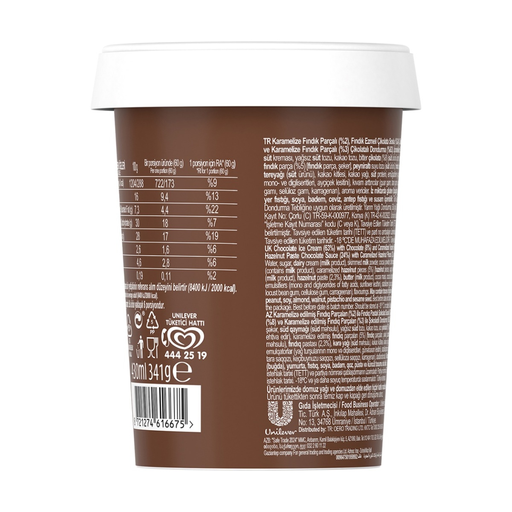 Algida Choconetto 430 Ml - Görsel 3