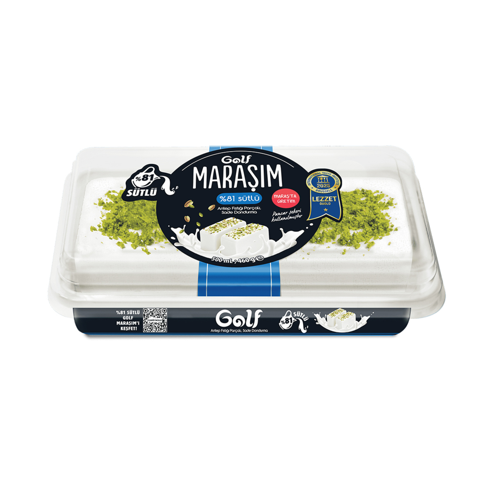 Golf Maraşım %81 Sütlü Sade 500 Ml - Görsel 1