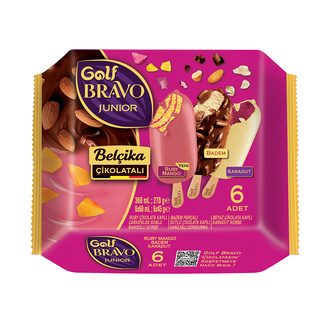 Golf Bravo Junıor Karadut Bademli Ruby Mango 6'lı 360 Ml