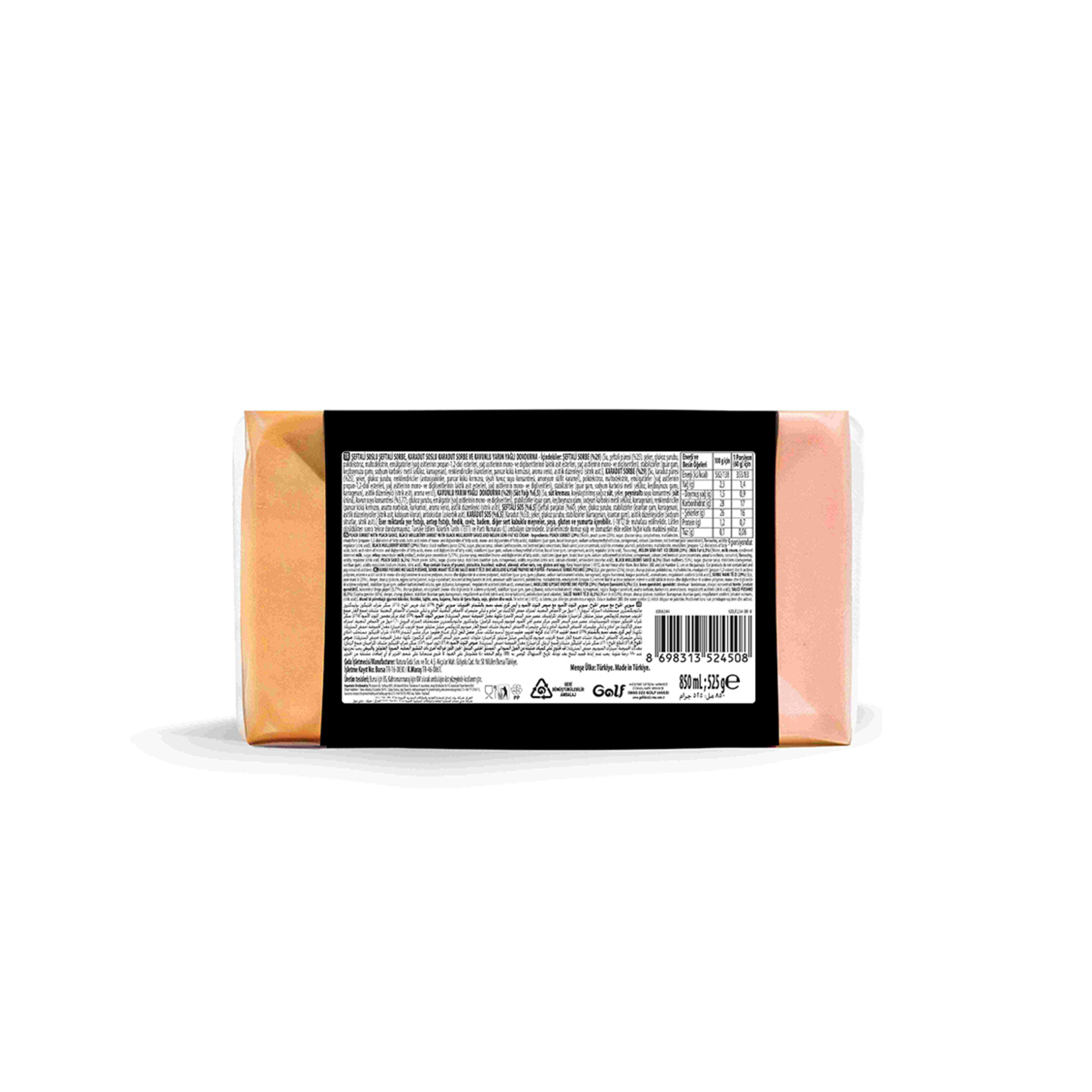 Golf Royal Gourmet Şeftali Soslu Sorbe 850 Ml - Görsel 2