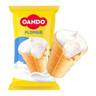 Oando Plombir Sade Dondurma 120 Ml