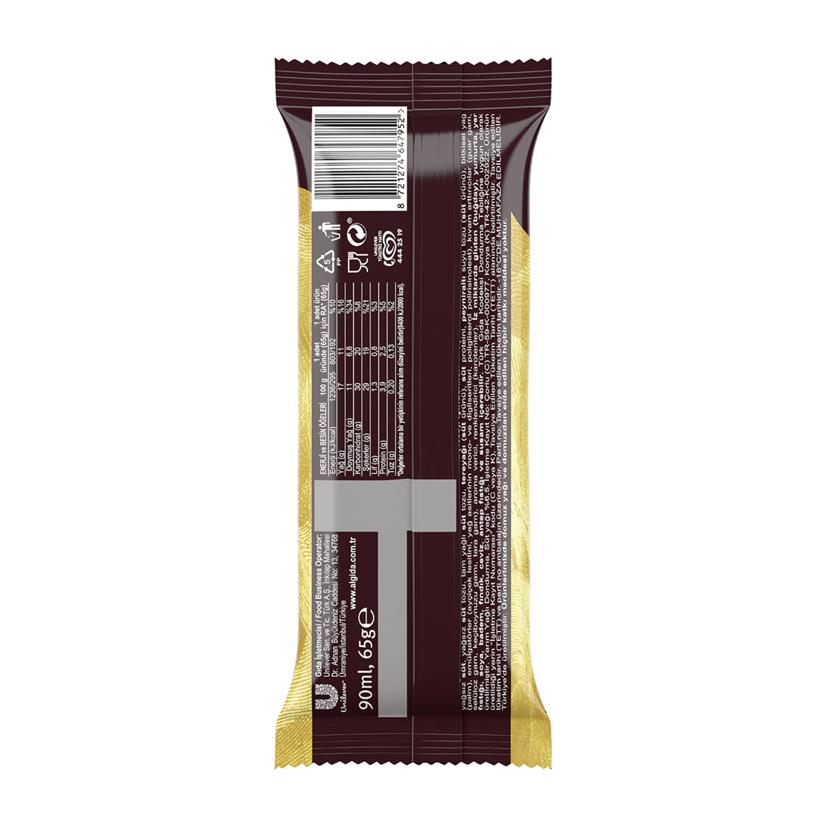 Algida Frigola Selection Stick 90 Ml - Görsel 2