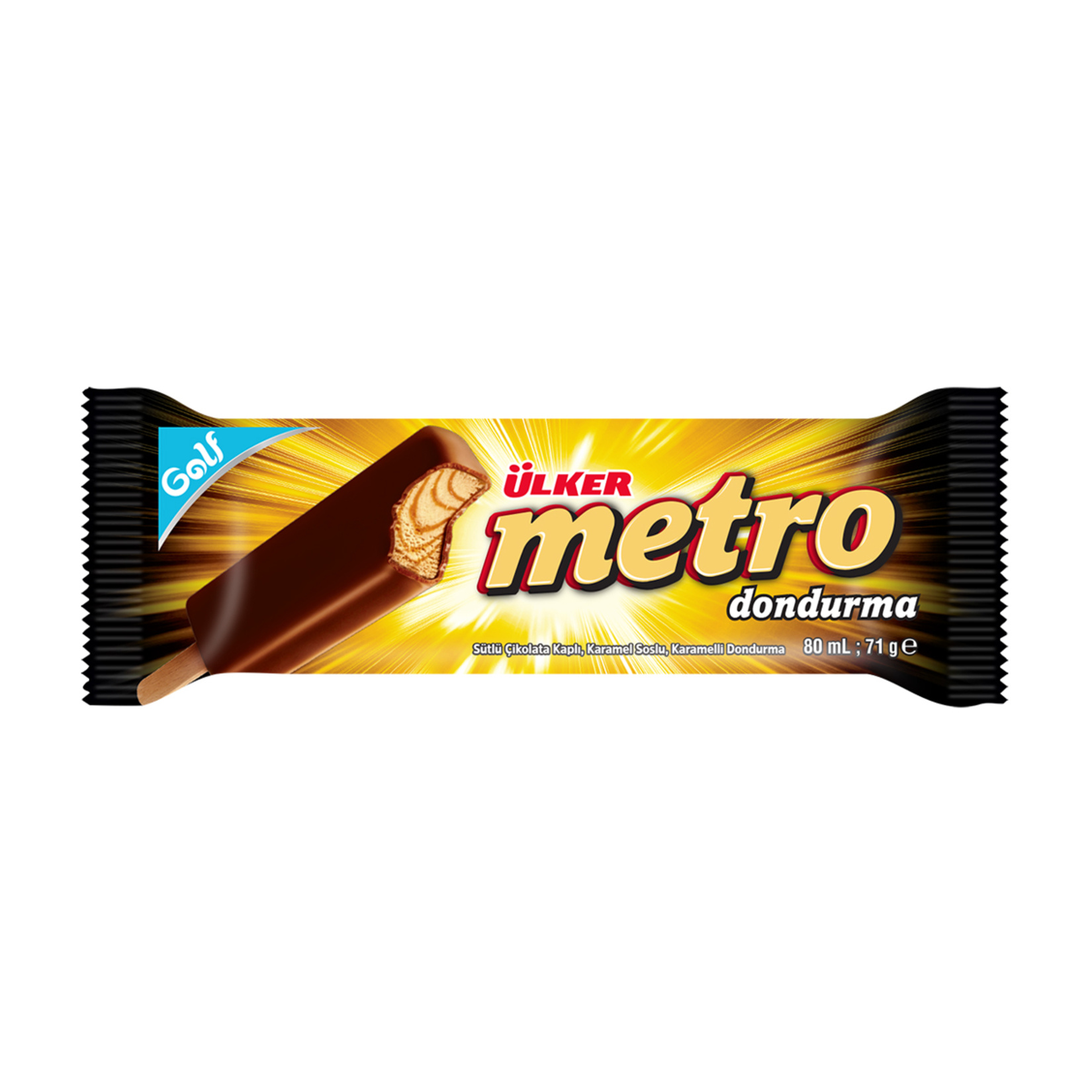 Golf Ülker Metro Dondurma 80 Ml - Görsel 1