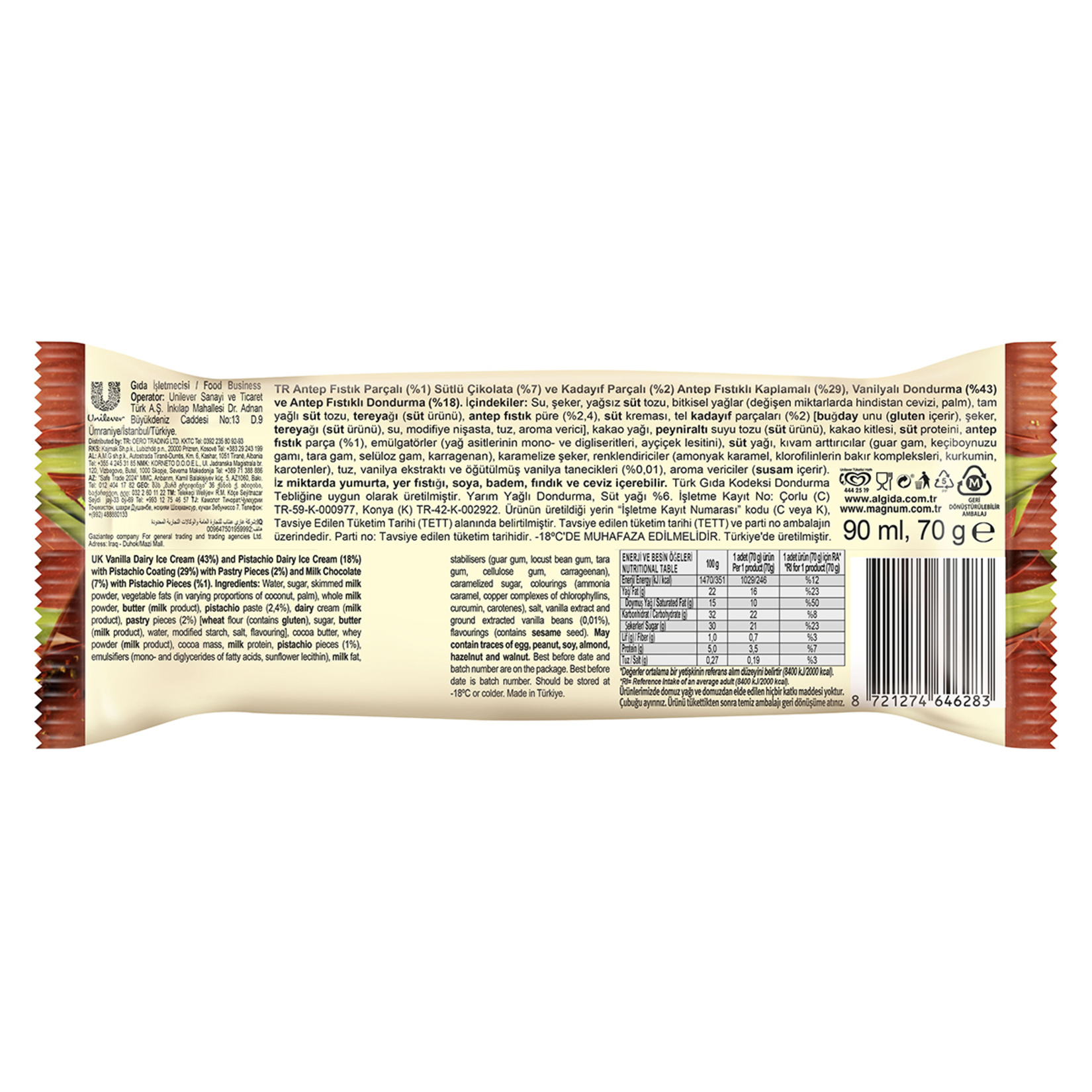 Magnum Signature Antep Fıstığı 90 Ml - Görsel 5