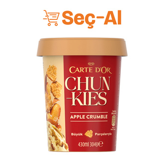 Carte D'or Chunkies Apple Crumble 430 Ml