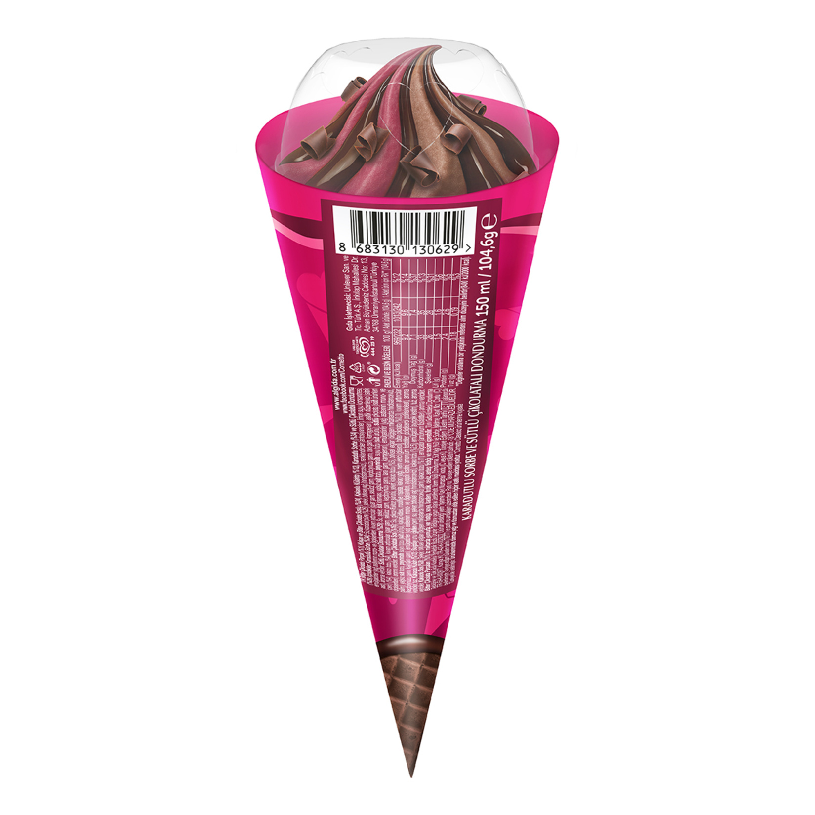 Cornetto Aşkına Karadut Çikolata 150 Ml - Görsel 2