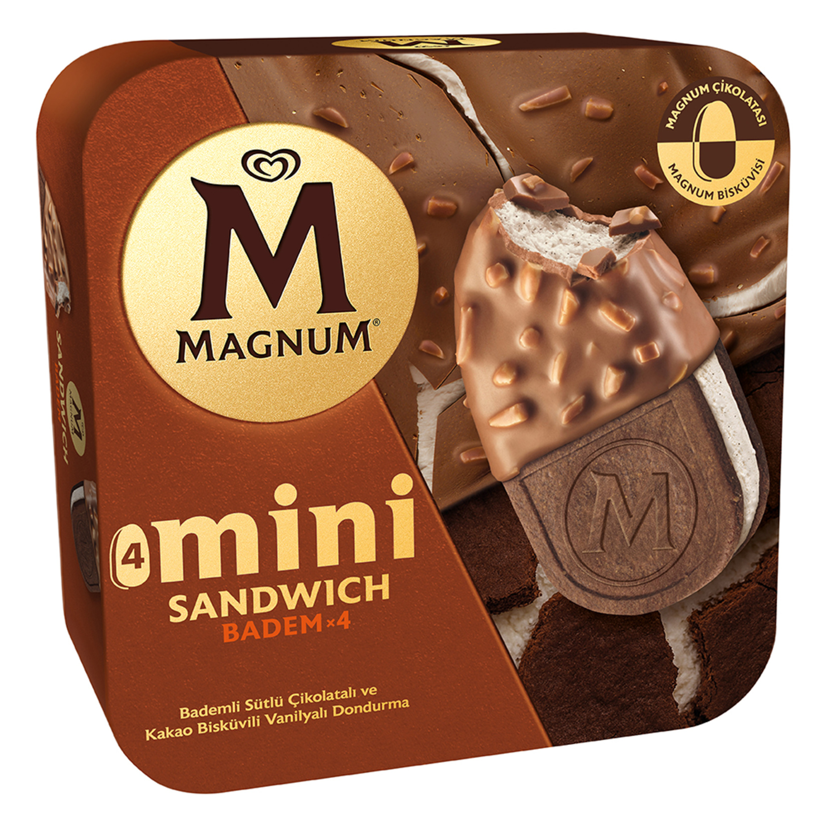 Magnum Mini Sandwich Badem 400 Ml