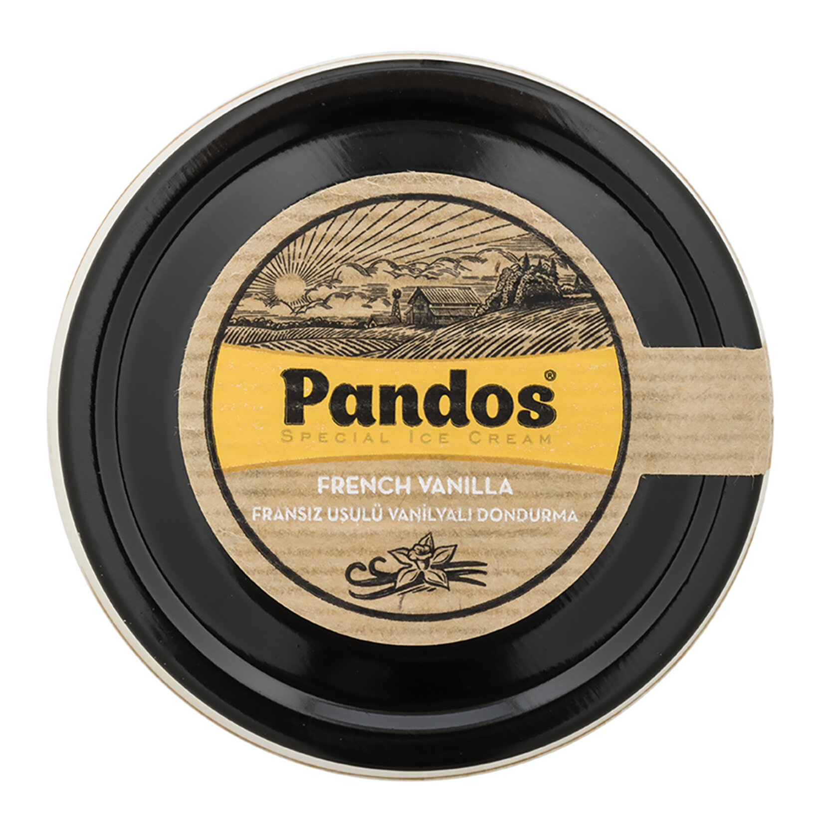 Pandos French Vanilla Dondurma 400 G - Görsel 4