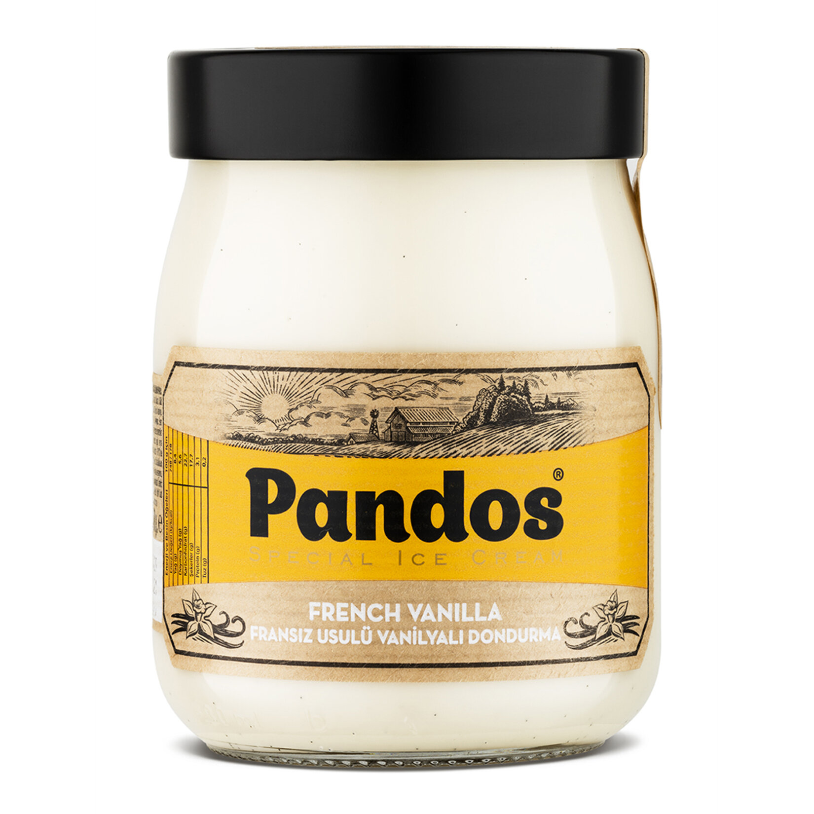 Pandos French Vanilla Dondurma 400 G - Görsel 2