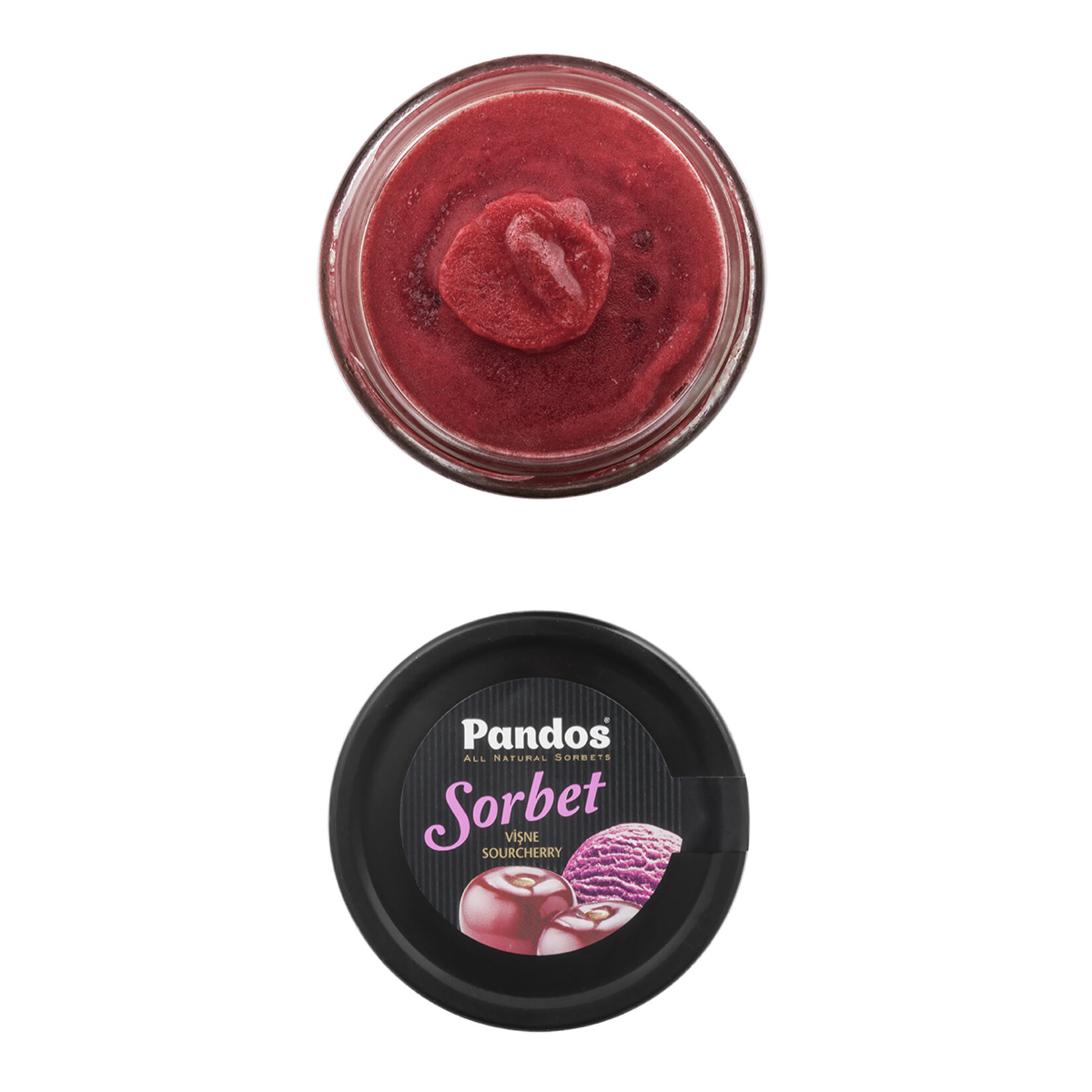 Pandos Sorbet Vişne 235 G - Görsel 4