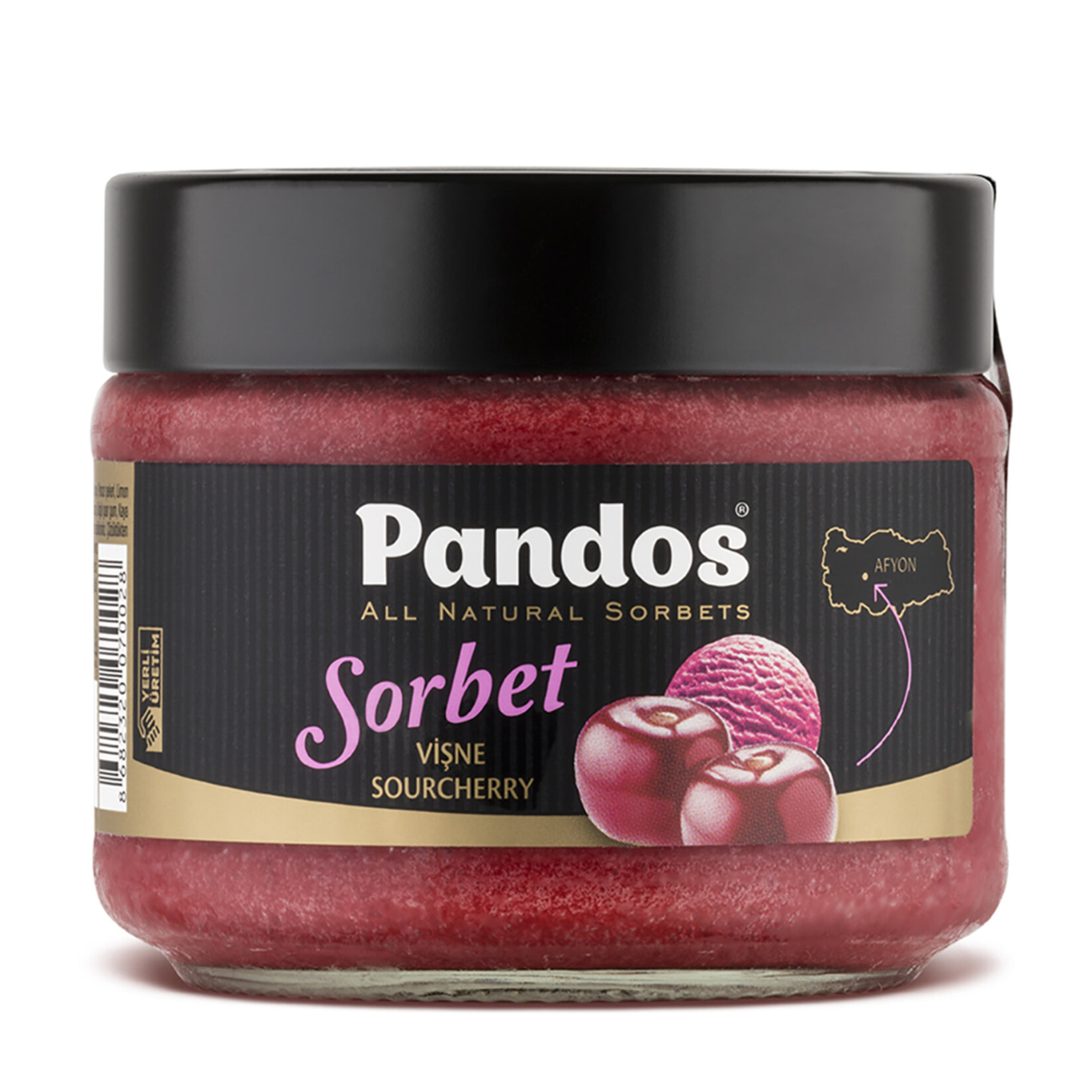 Pandos Sorbet Vişne 235 G - Görsel 2
