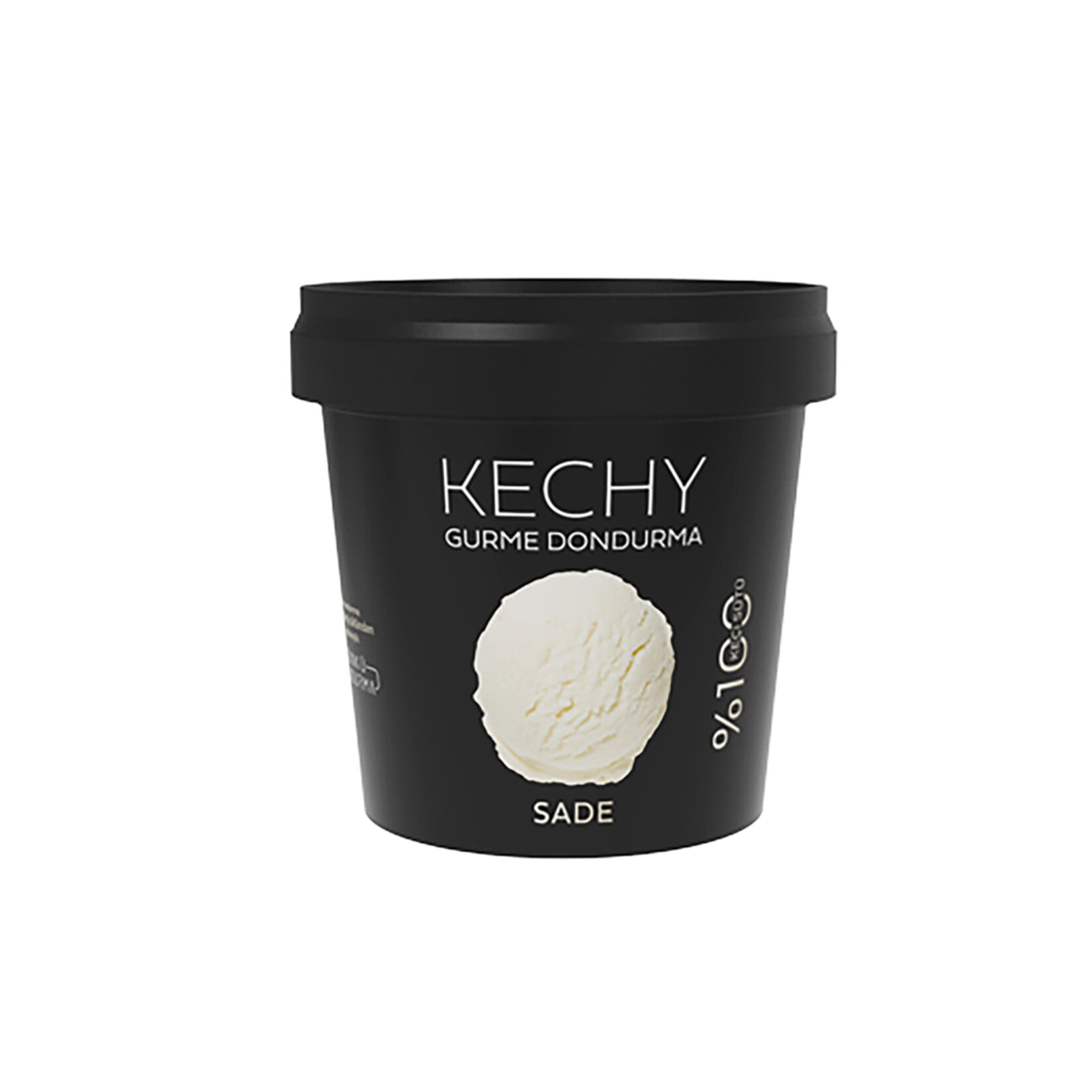 Kechy Gurme Dondurma Sade 500 Ml