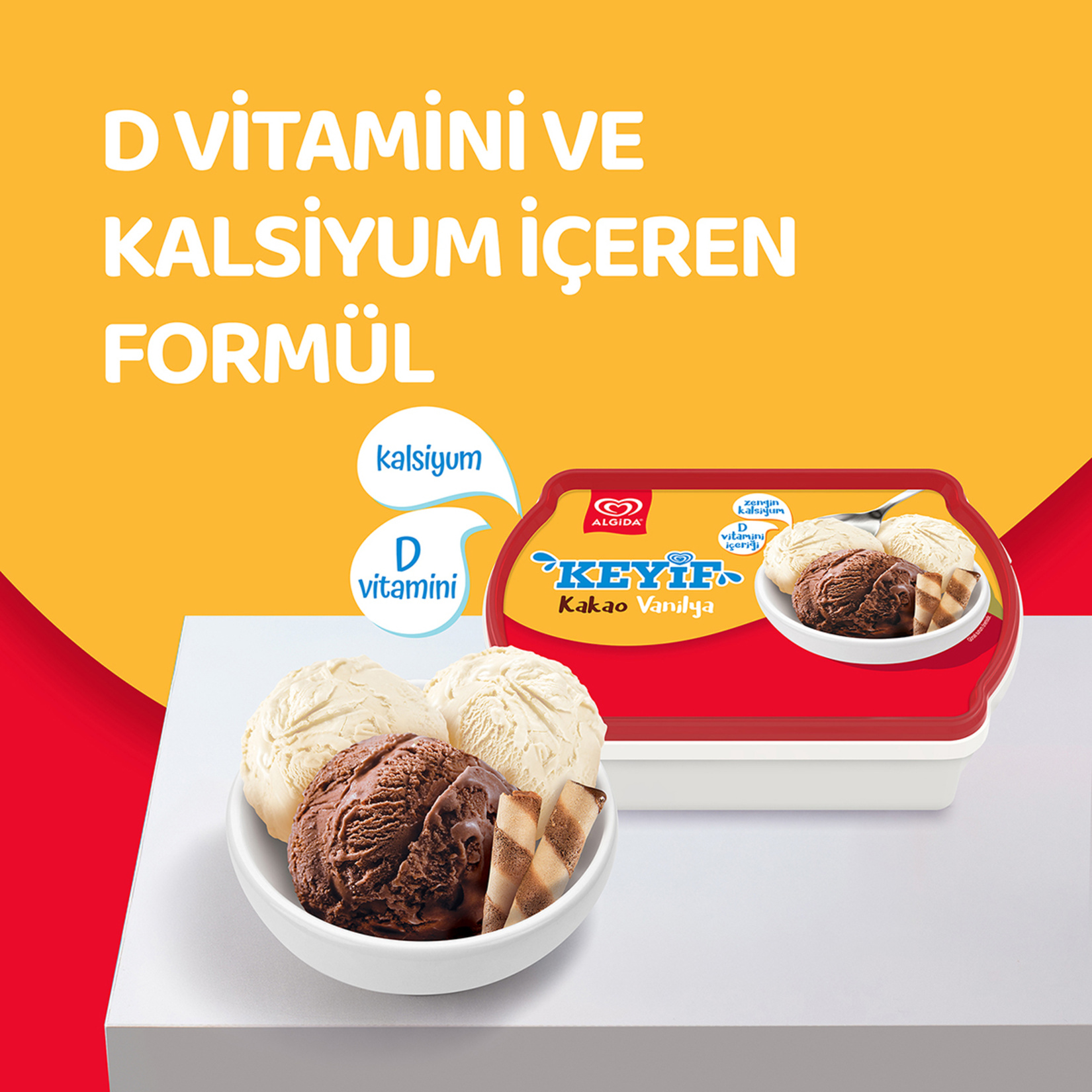 Algida Keyif Kakao - Vanilya 750 Ml - Görsel 2