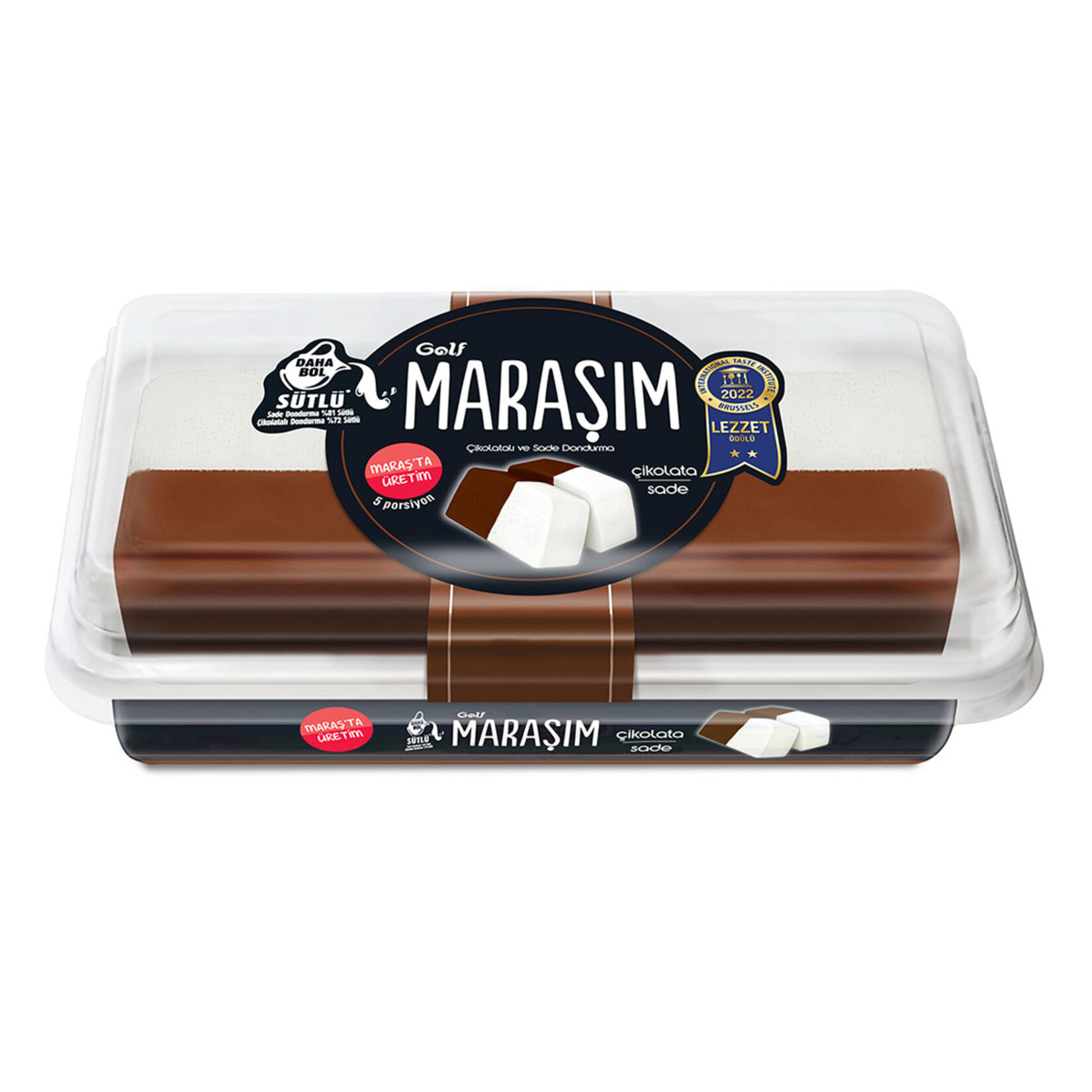 Golf Maraşım %81 Sütlü Sade - Çikolata 500 Ml