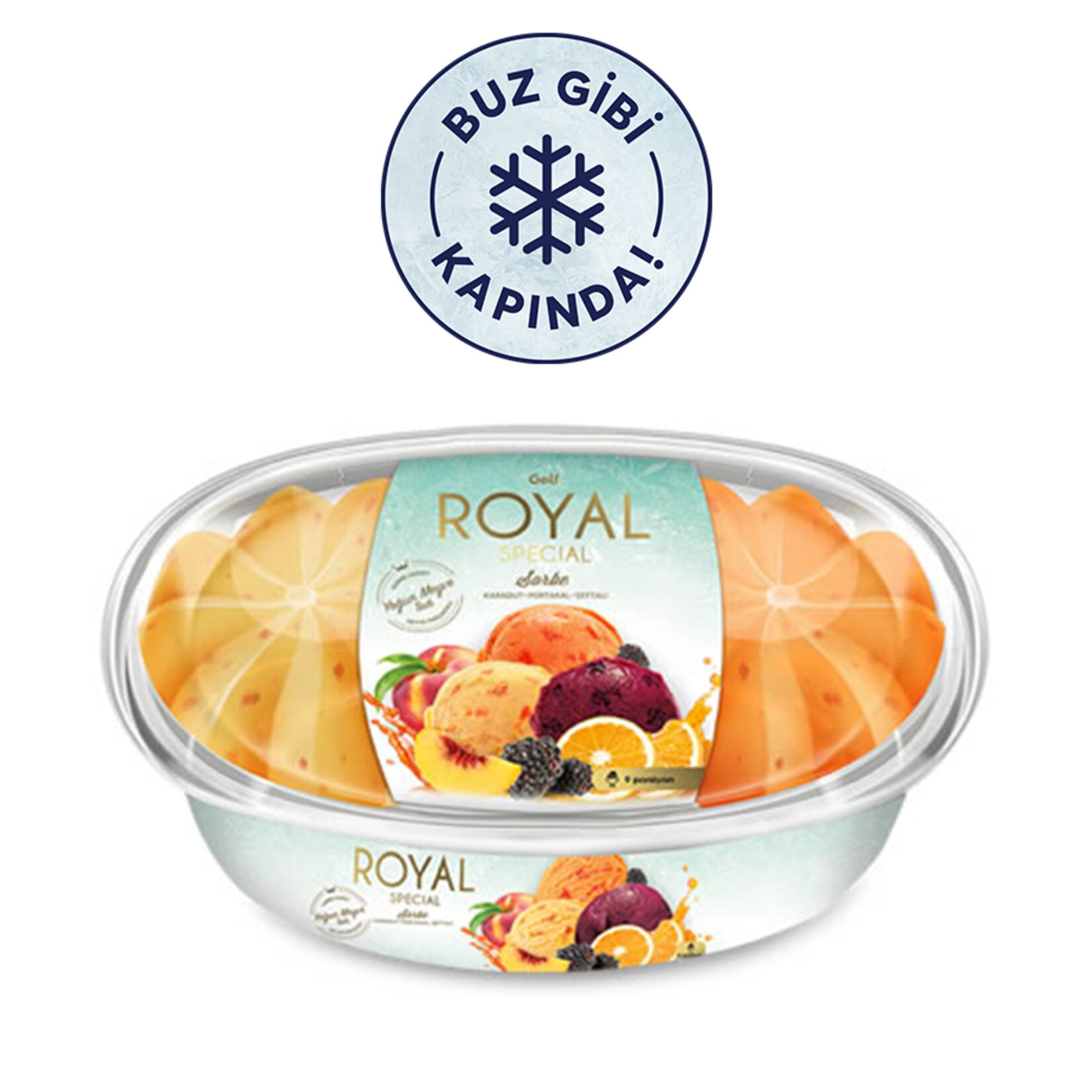 Golf Royal Gourmet Special Portakal-Şeftali-Karadut 900Ml