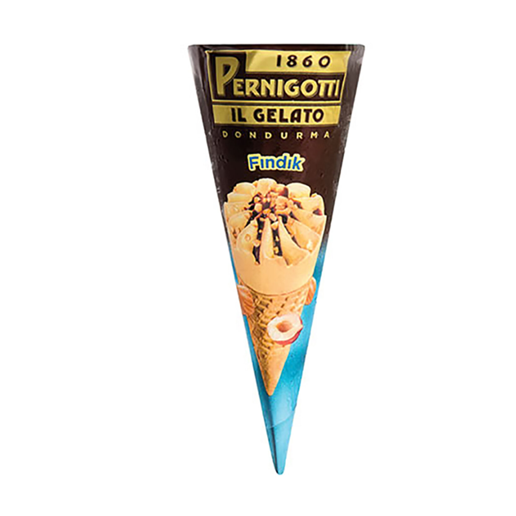 Pernigotti Gelato Kornet Fındıklı Dondurma 125 Ml
