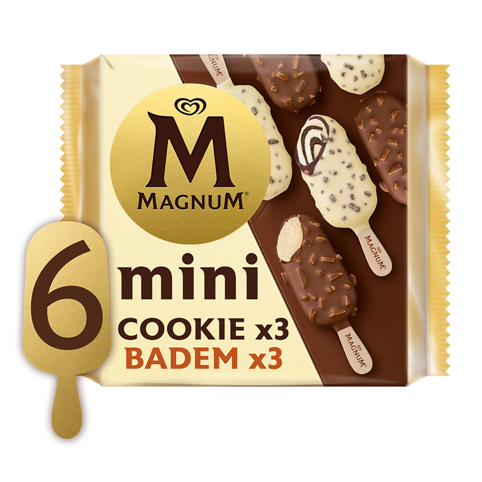 Magnum Mini Cookie & Badem 345 Ml