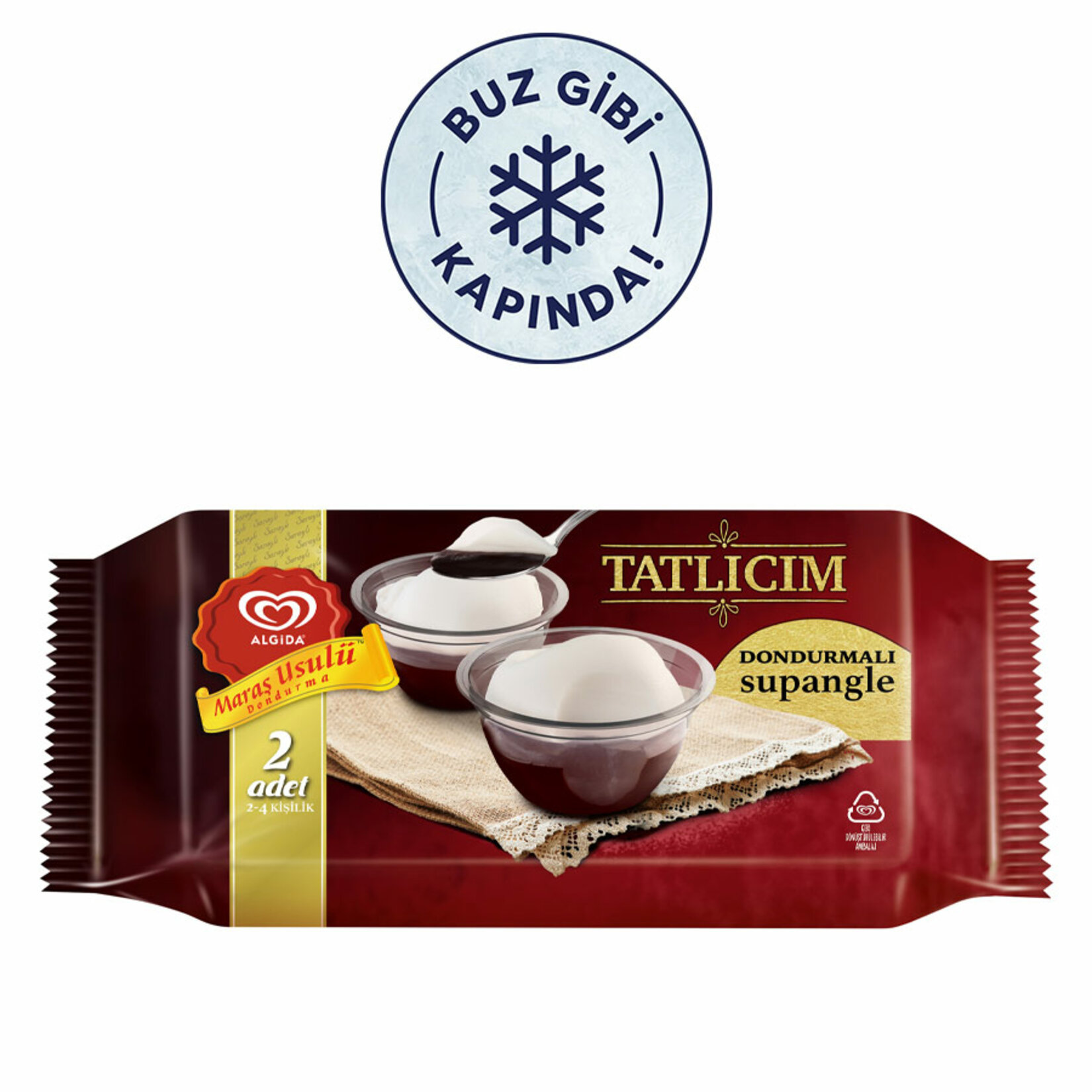 Algida Dondurmalı Supangle Maraş Usulü 250 Ml