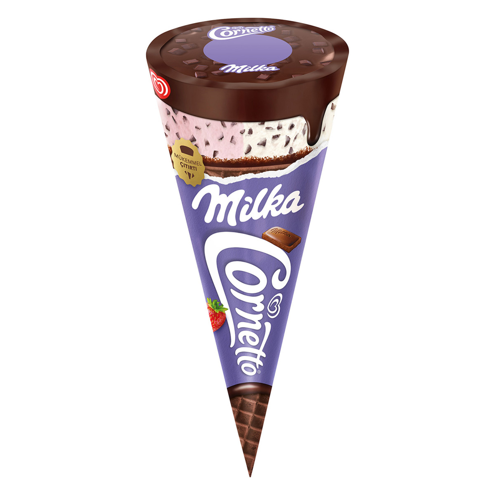 Cornetto Disc Milka 130 Ml - Görsel 2