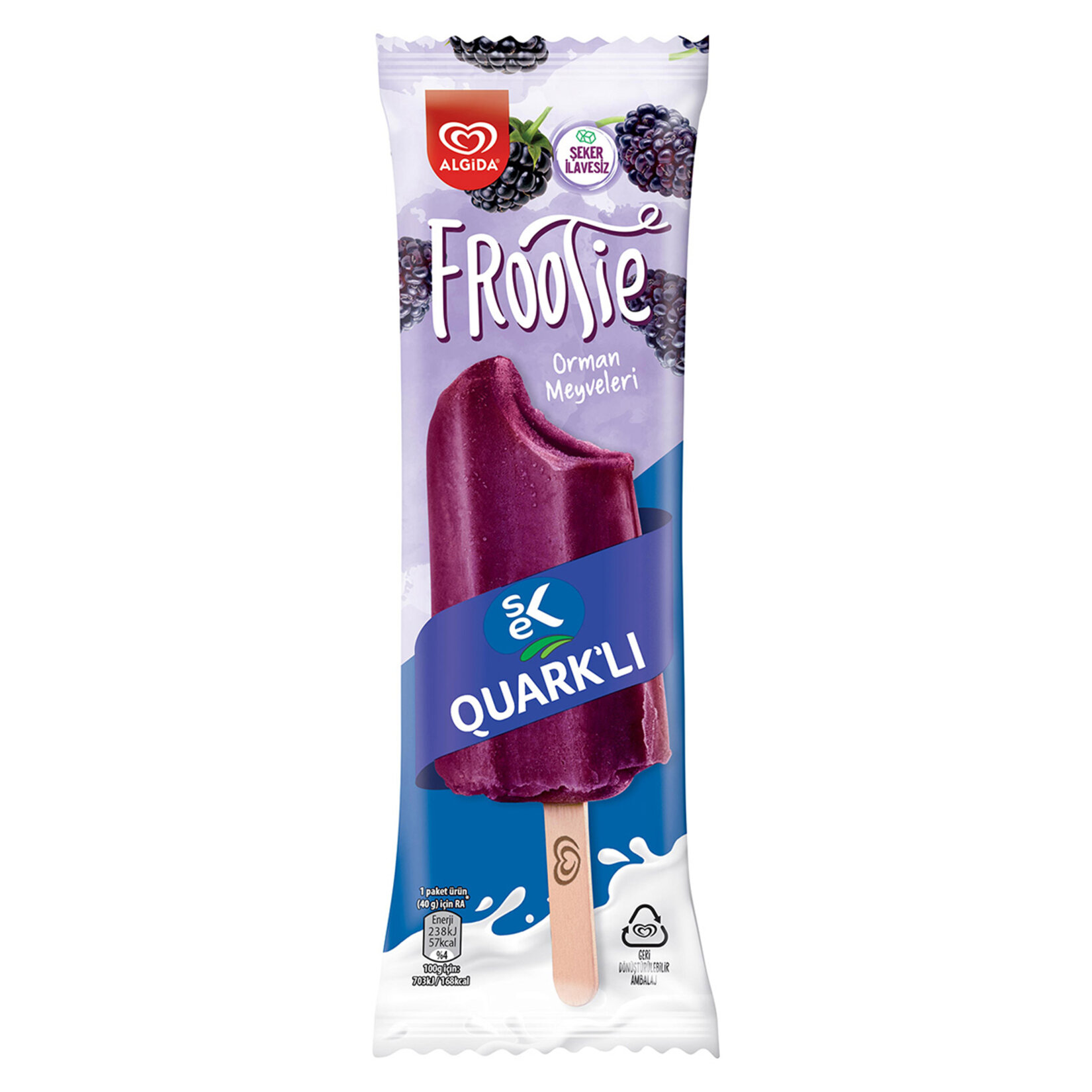 Algida Frootie Quark Orman Meyveli 60 Ml - Görsel 1