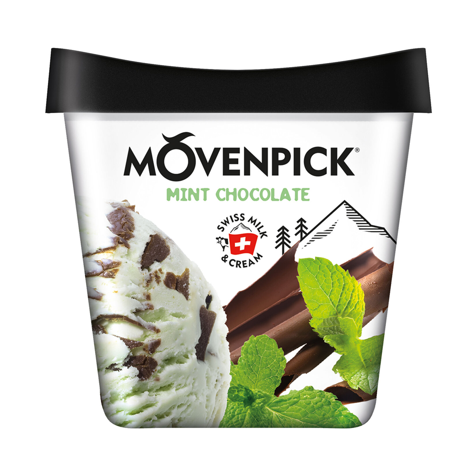 Mövenpick Nane Aromalı Çikolatalı Donuk Tatlı 500 ml