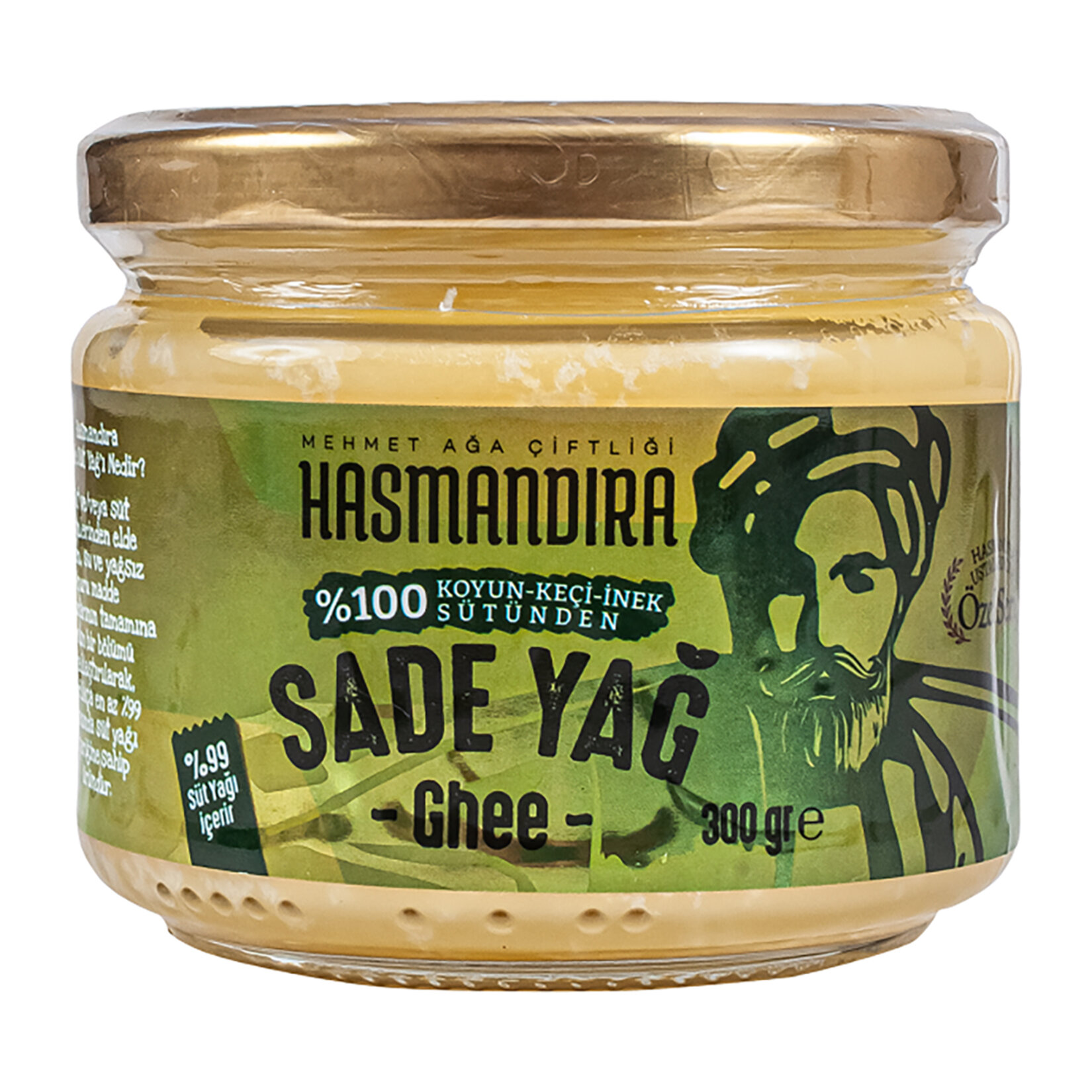 Hasmandıra Ghee Sade Yağ Koyun Keçi İnek 300 Gr