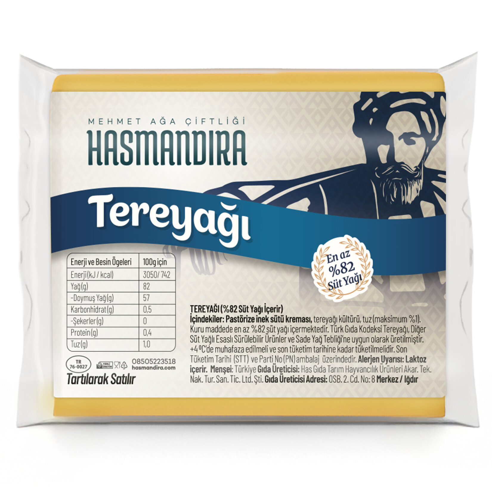 Hasmandıra Tereyağı Kg - Görsel 1