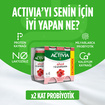 Activia Shot X2 Probiyotik Ahududu & Hibiskus 4X80 Ml - Görsel 2