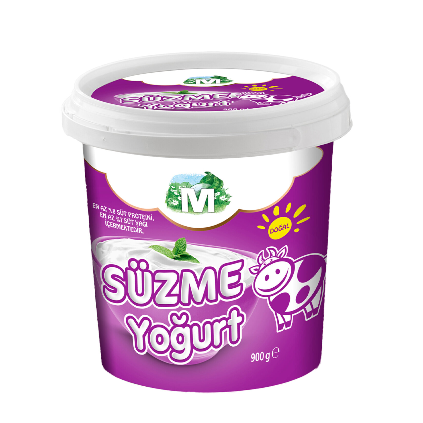 Migros %7 Yağlı Süzme Yoğurt 900 G