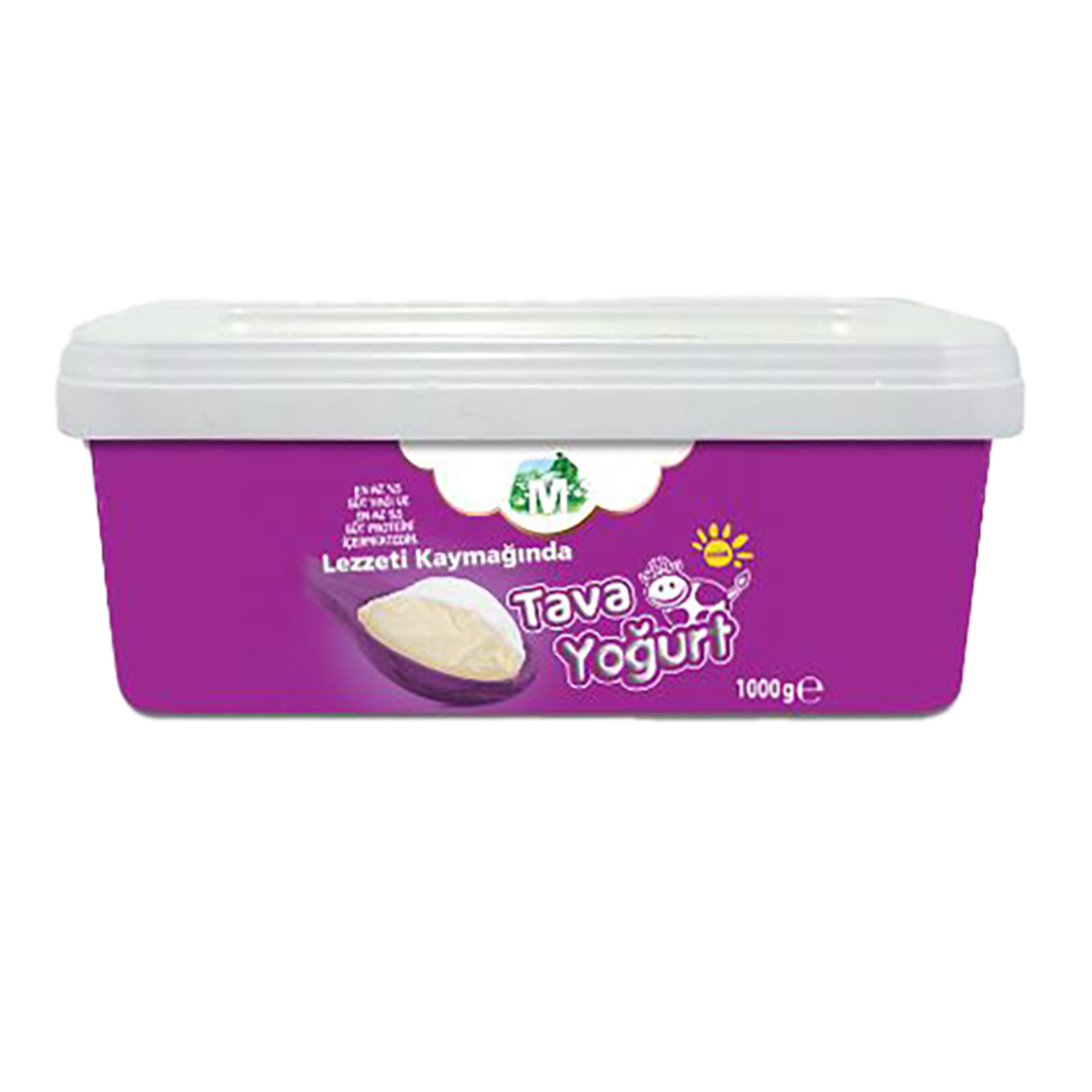 Migros Tam Yağlı Kaymaklı Yoğurt 1Kg - Görsel 1