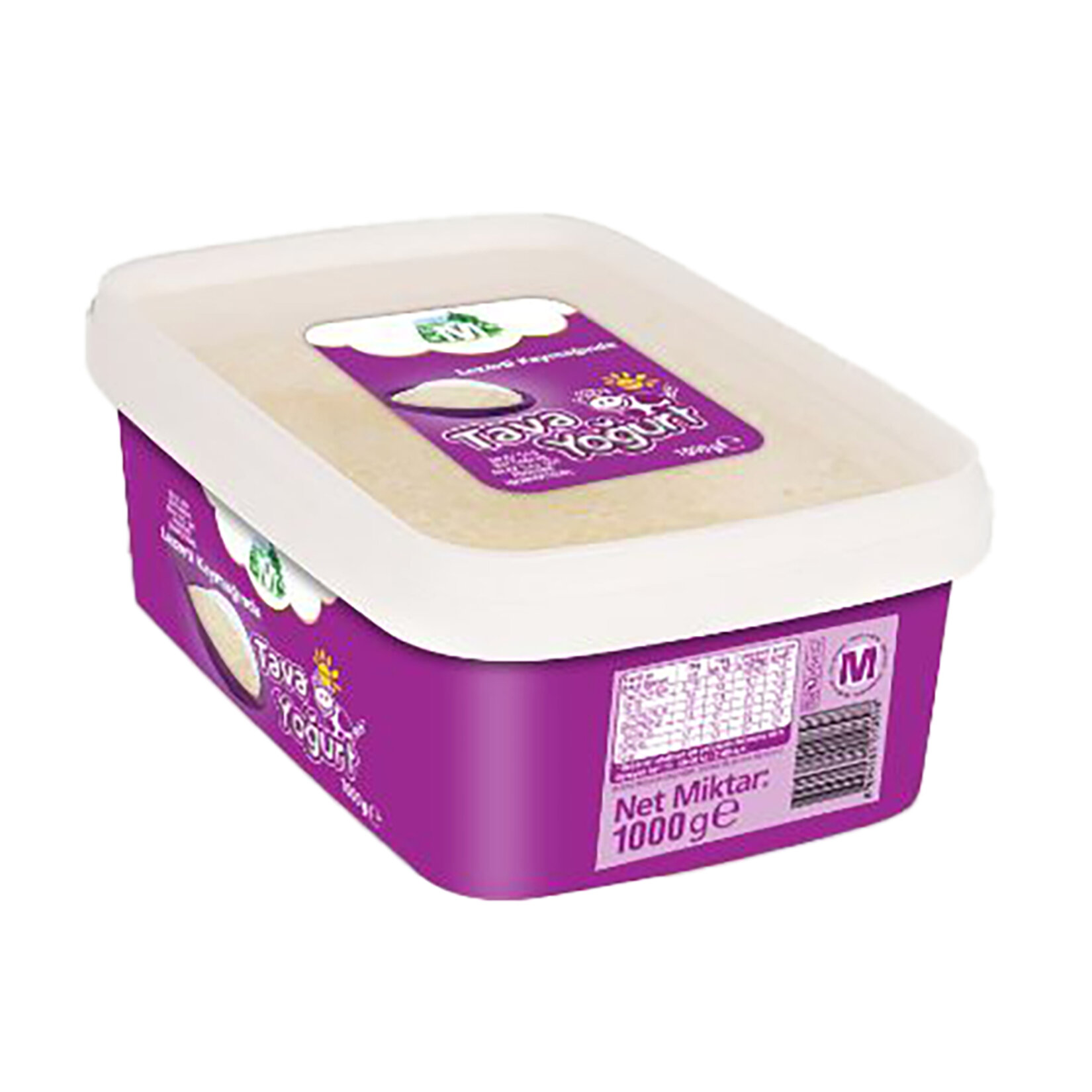 Migros Tam Yağlı Kaymaklı Yoğurt 1Kg - Görsel 2