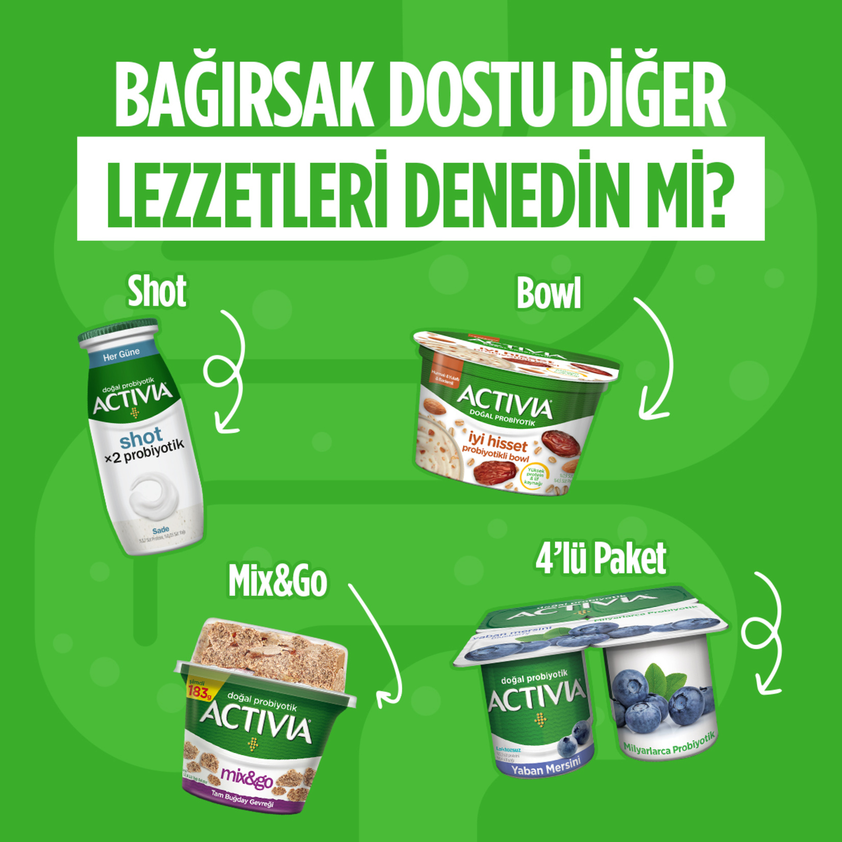 Activia İyi Hisset Probiyotik Bowl Muz Yulaf Fındık 150 G - Görsel 5