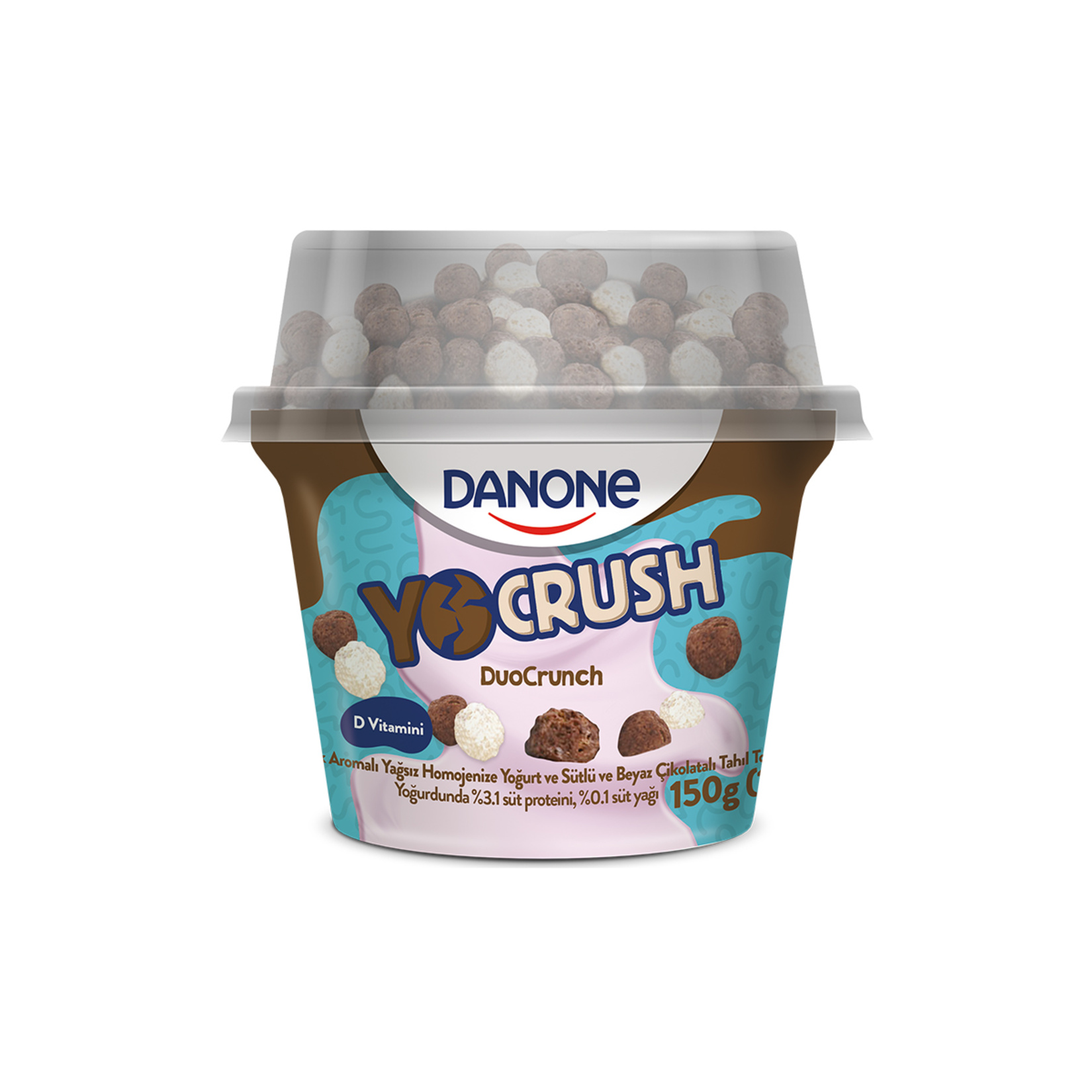 Danone Yocrush İkili Renk Topçuk 150 G - Görsel 1