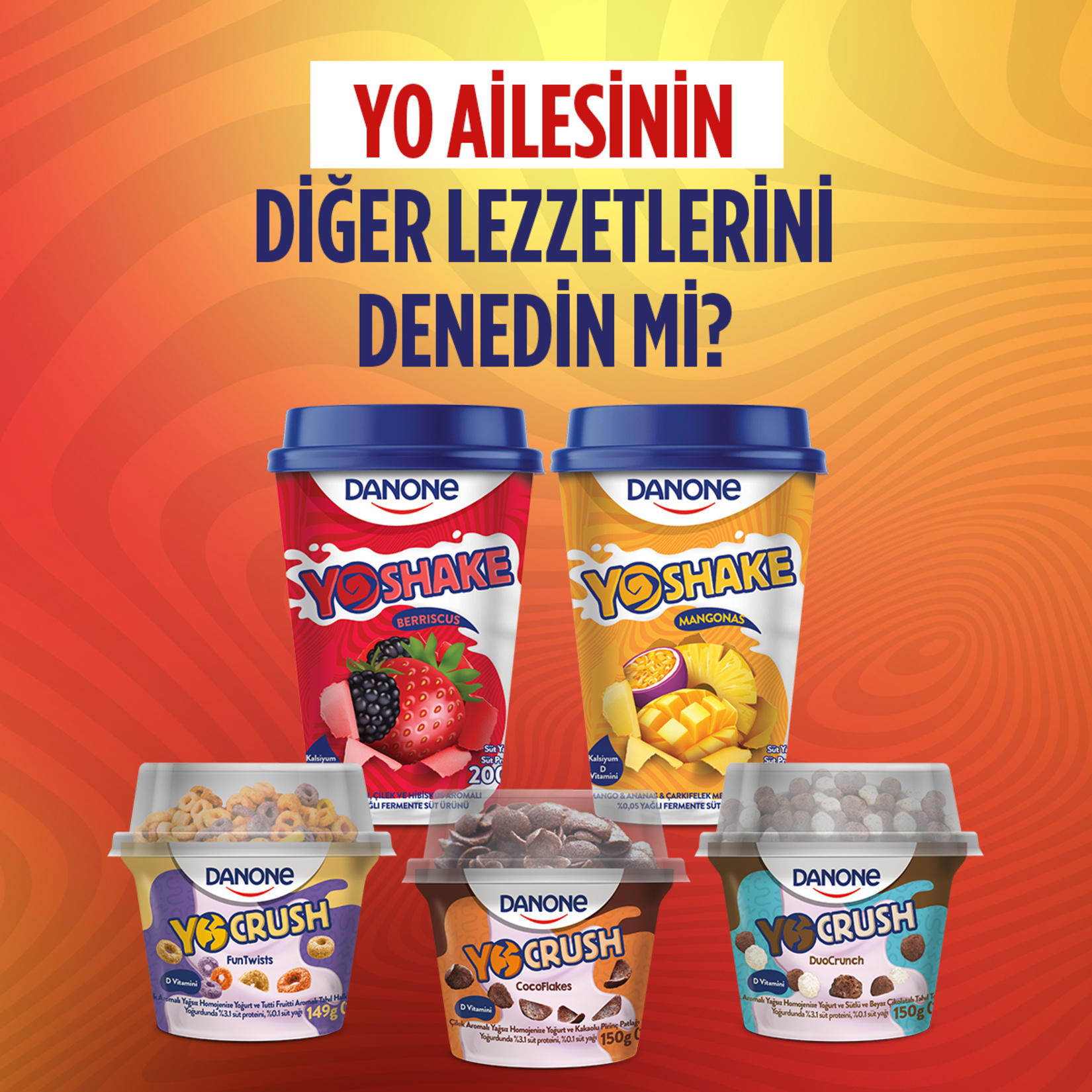 Danone Yoshake Peachy 200 Ml - Görsel 5