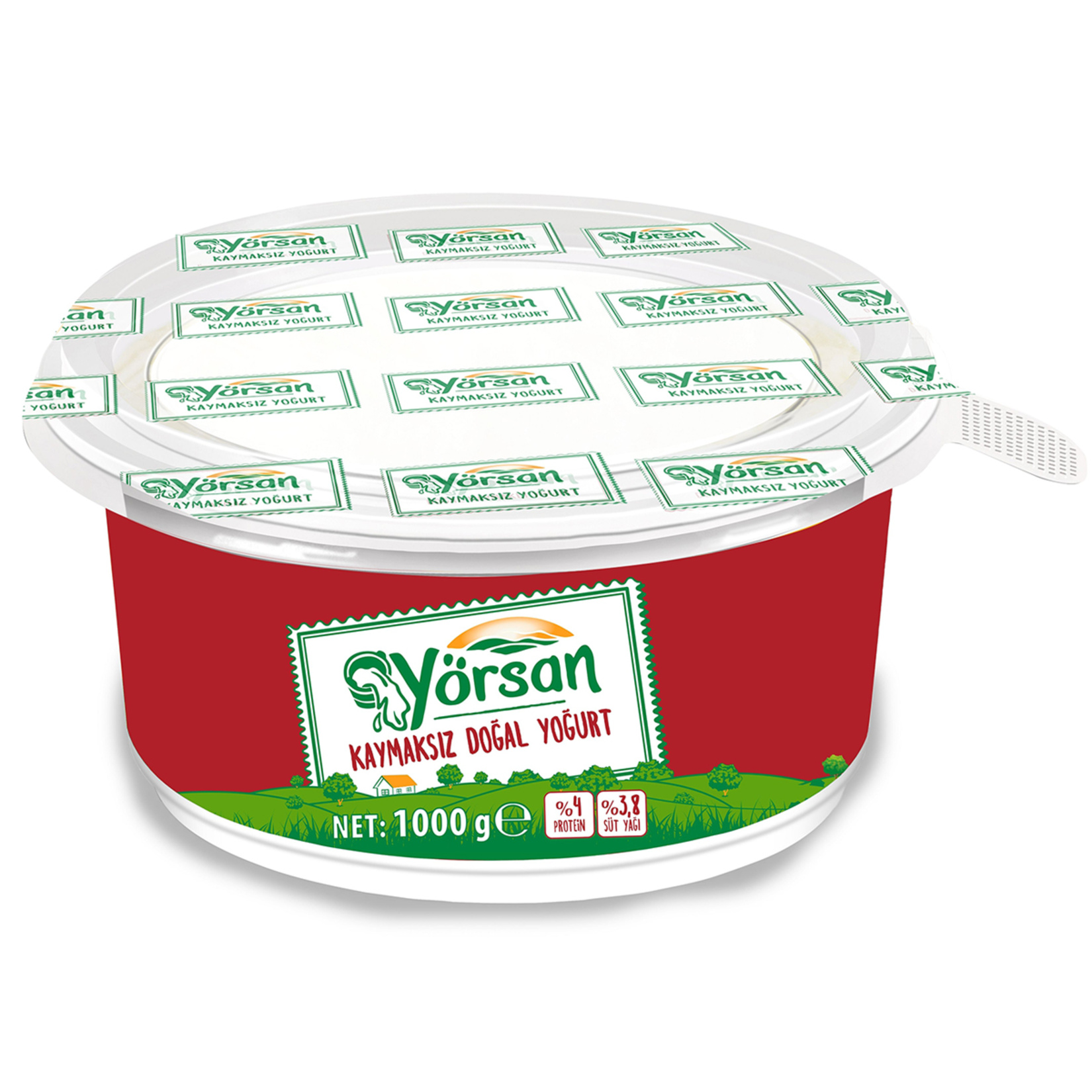 Yörsan Tam Yağlı Homojenize Yoğurt 1 Kg