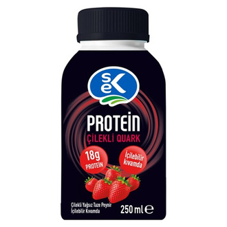 Sek Protein Çilekli İçilebilir Quark 250 Ml