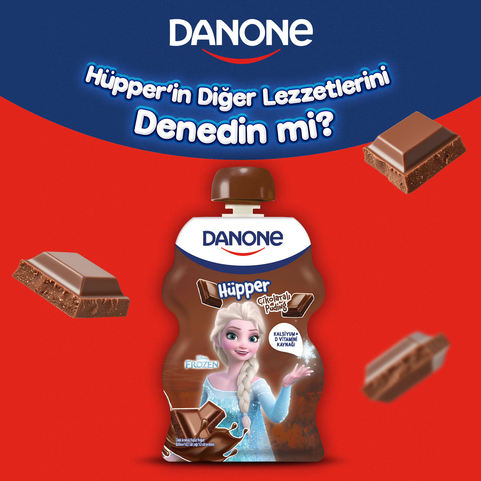 Danone Hüpper Çilek Aromalı Yoğurt 67 G - Görsel 5