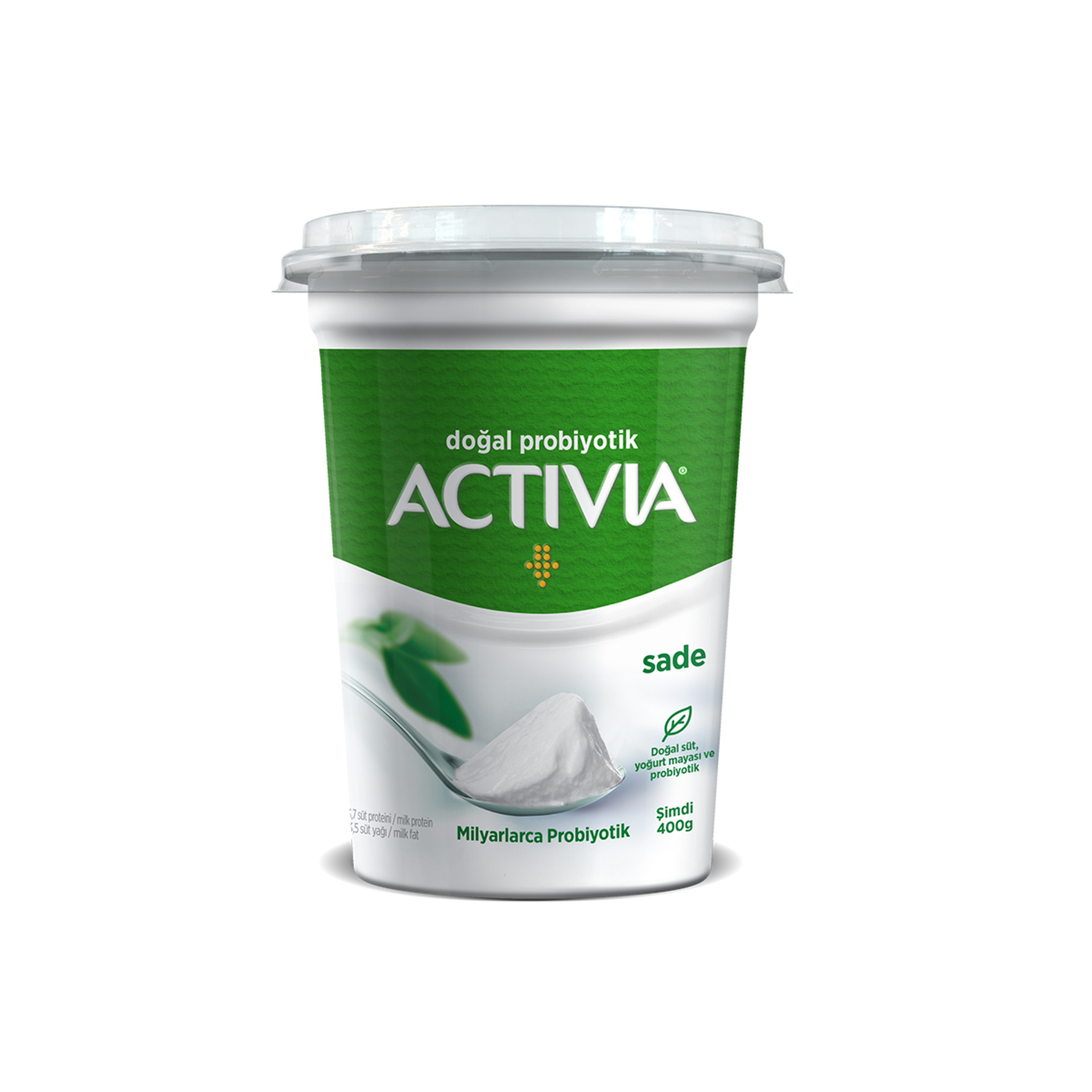 Danone Activia Sade Yoğurt 400 G - Görsel 1
