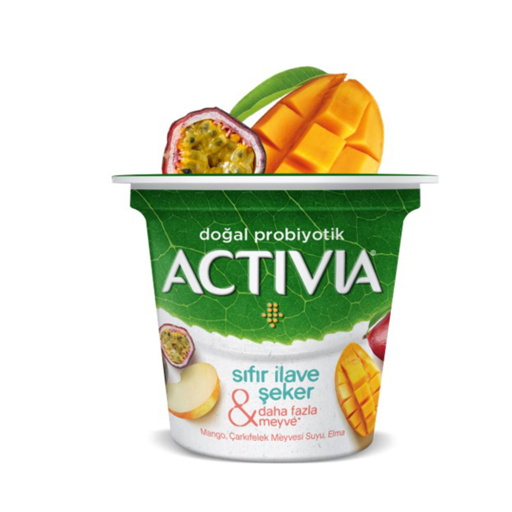 Activia Şeker İlavesiz Mango&Çarkıfelek&Elma 125G