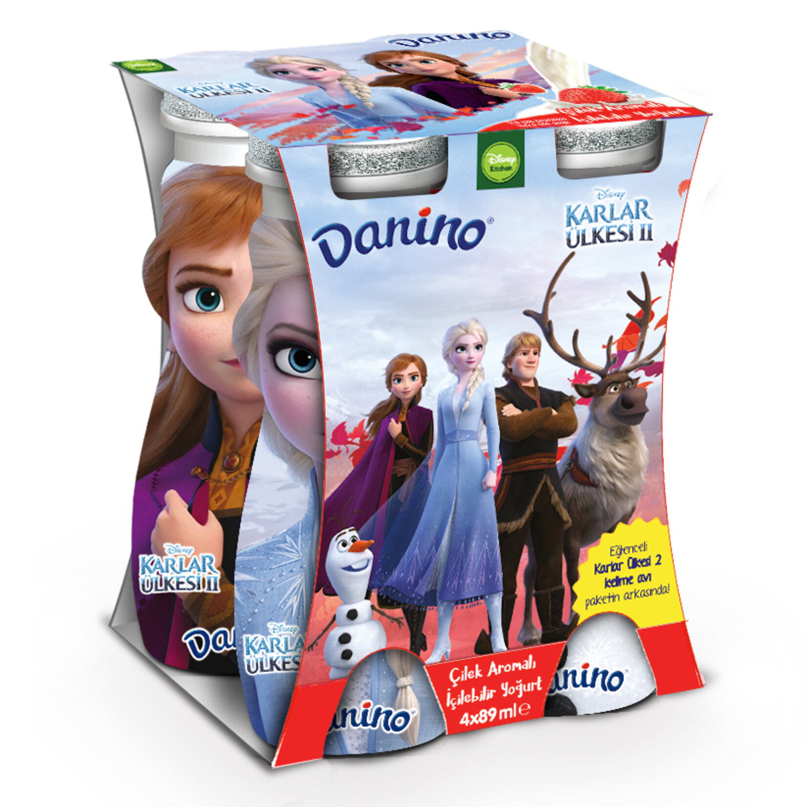 Danone Danino Çilekli İçecek 4X89 Ml